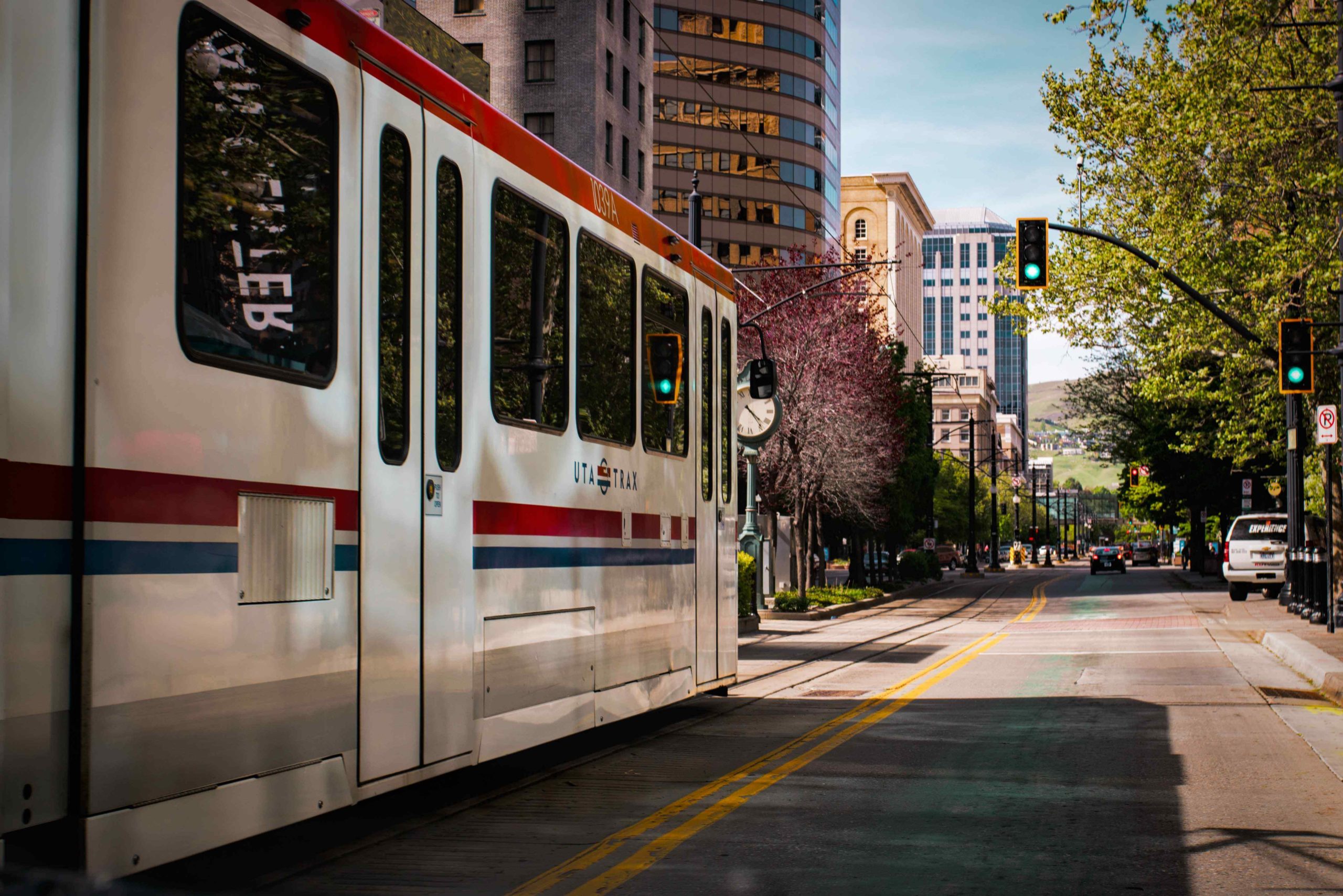 Get around downtown Salt Lake City using the Trax system